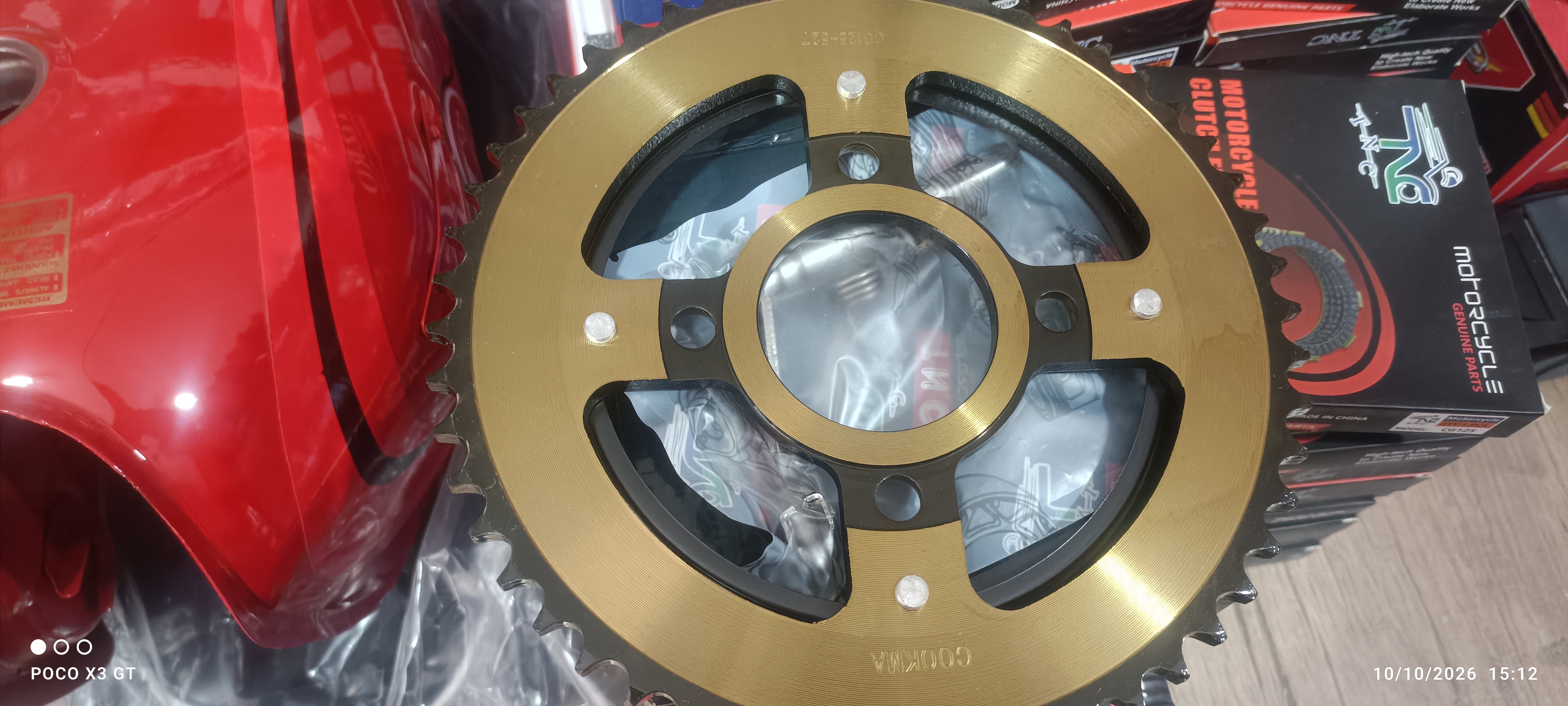 دنده خورشیدی تریل جی وای و هندا تقویتی کوکما